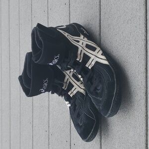 Asics Jackal Wresting Shoes | Black Wrestling Shoes | Black Asics Wrestling Shoe